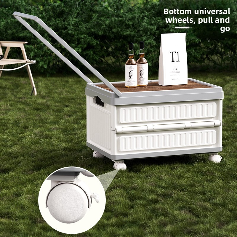 Outdoor Camping Folding Storage Box - Organizer Folding Picnic Box Camping Packing