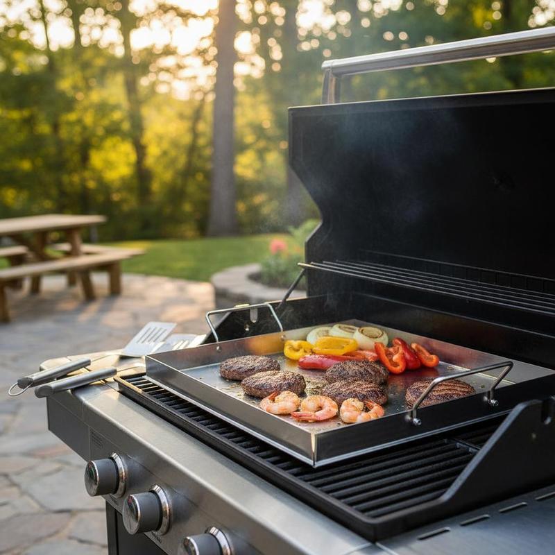 Outdoor Y Camping - Universal Flat Top Griddle 18x16 Inch