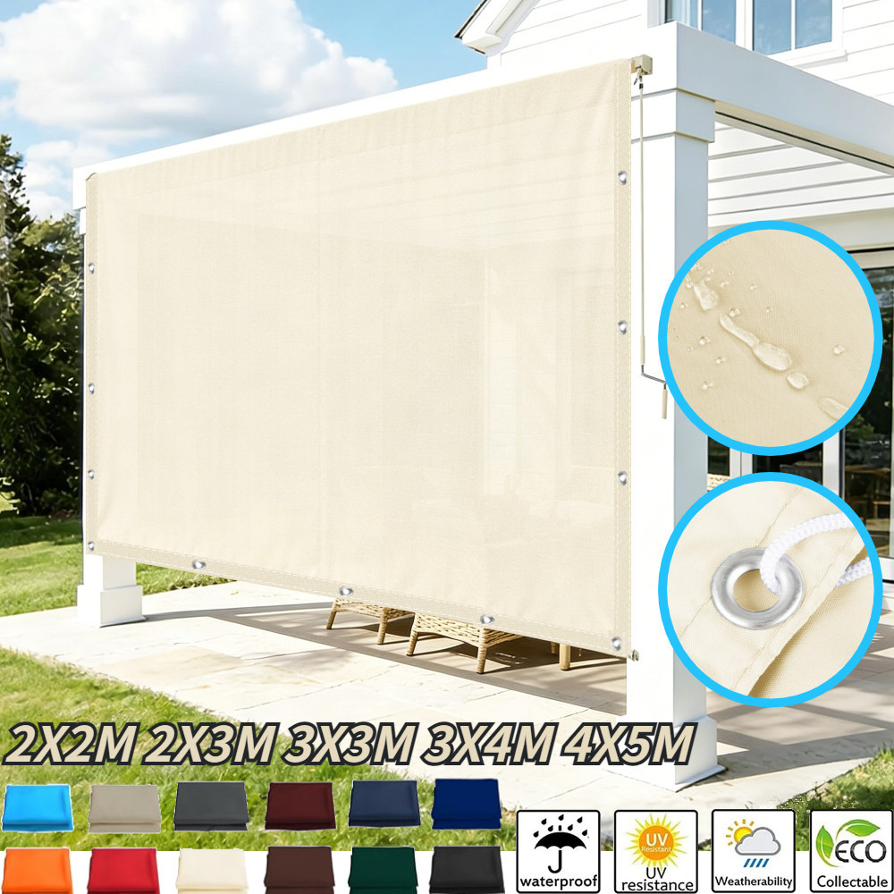 Outdoor Camping Tent Waterproof - 5x4m 4x3m 3x2m Garden Sun Shade