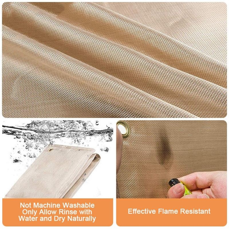 Outdoor Camping Fire - Outdoor Camping Fire Pad Fireproof Mat
