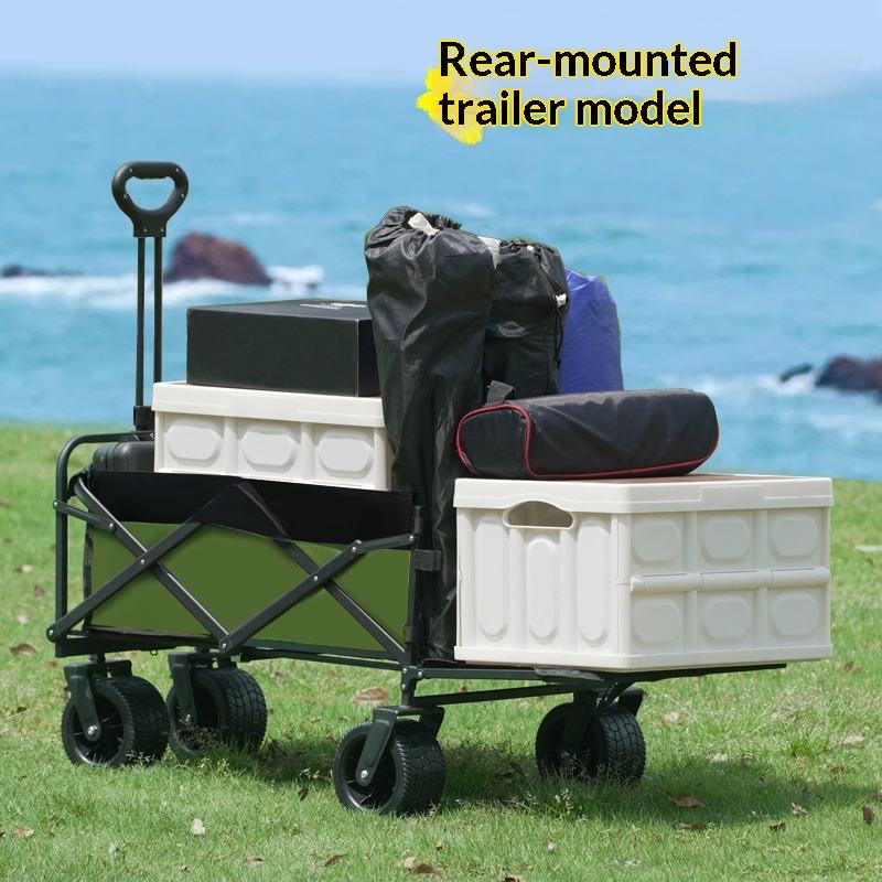 Outdoor Camping And Fishing - Factory Sale Four Wheel Platform Camping