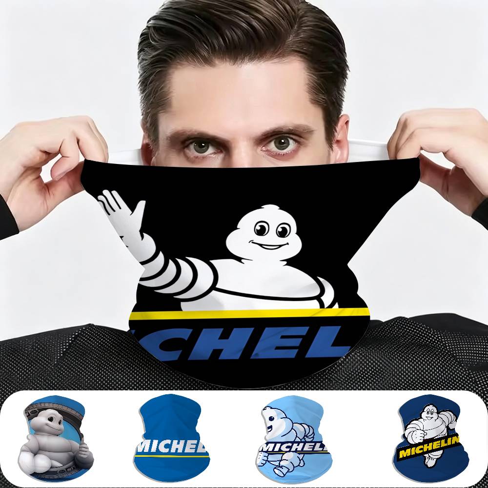Trekking Gaiters - M-Michelins Logo Dustproof Windproof Neck Gaiter