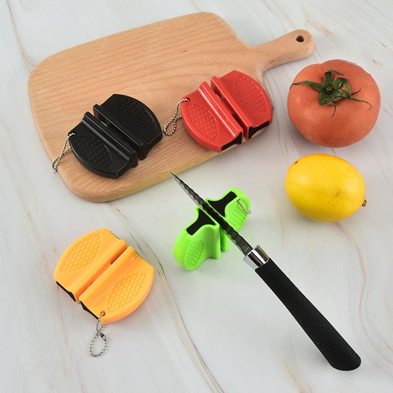 Outdoor Camping Knife - #Mini Knife Sharpener Rough And Delicate