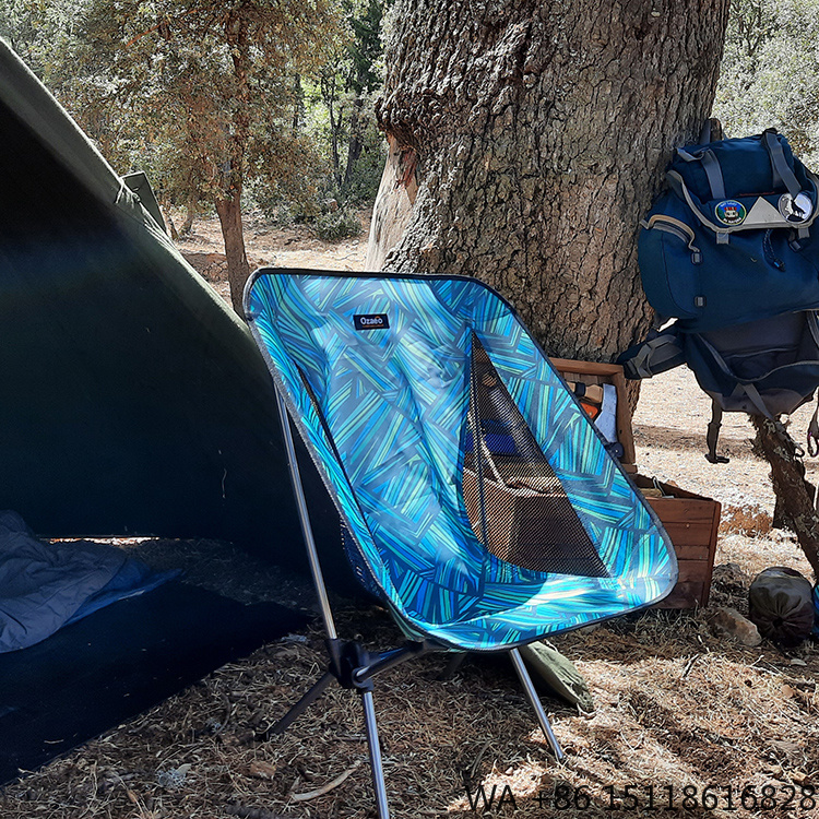 Outdoor Camping And Fishing - Portable Folding Camping Chair Lightweight Moon