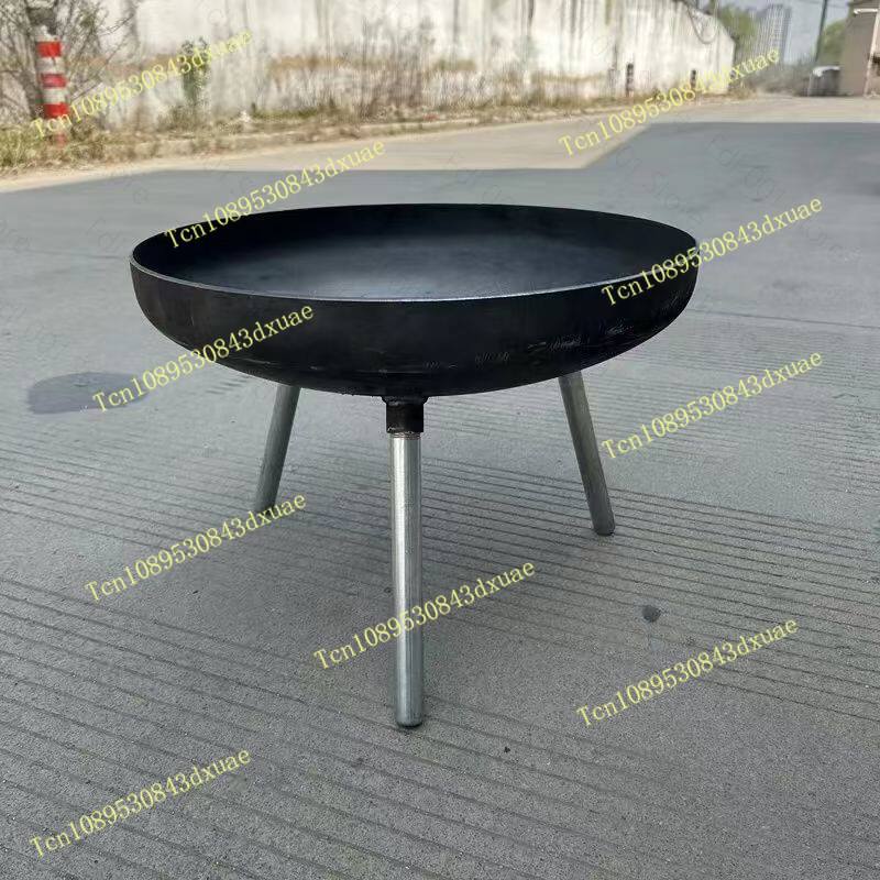 Outdoor Camping Fire - 80cm Large Cast Iron Fire Pit