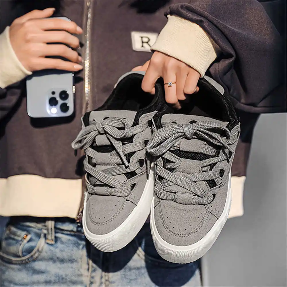 Outdoor Camping Light Ideas - With Lacing Hiphop Women's School Shoes