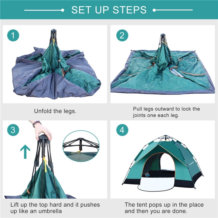 Outdoor Waterproof 2-3 Person  - огляд і ціна Outdoor Camping Tent Waterproof
