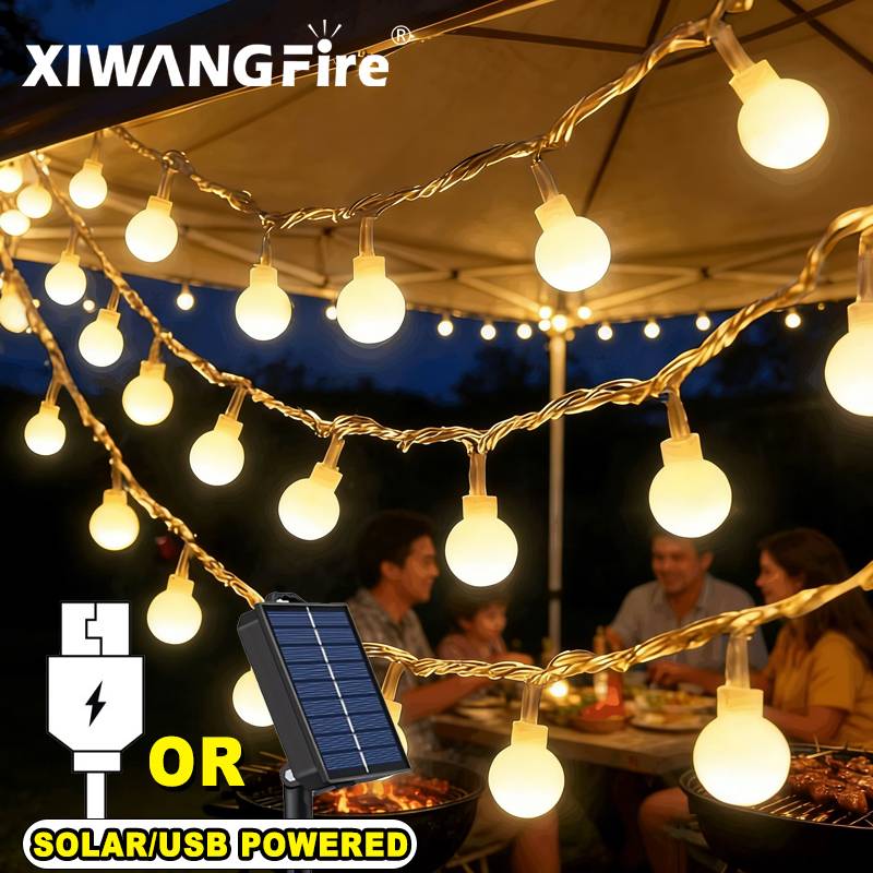 3-10M Solar/USB/Battery String - огляд і ціна Outdoor Camping Tent Waterproof