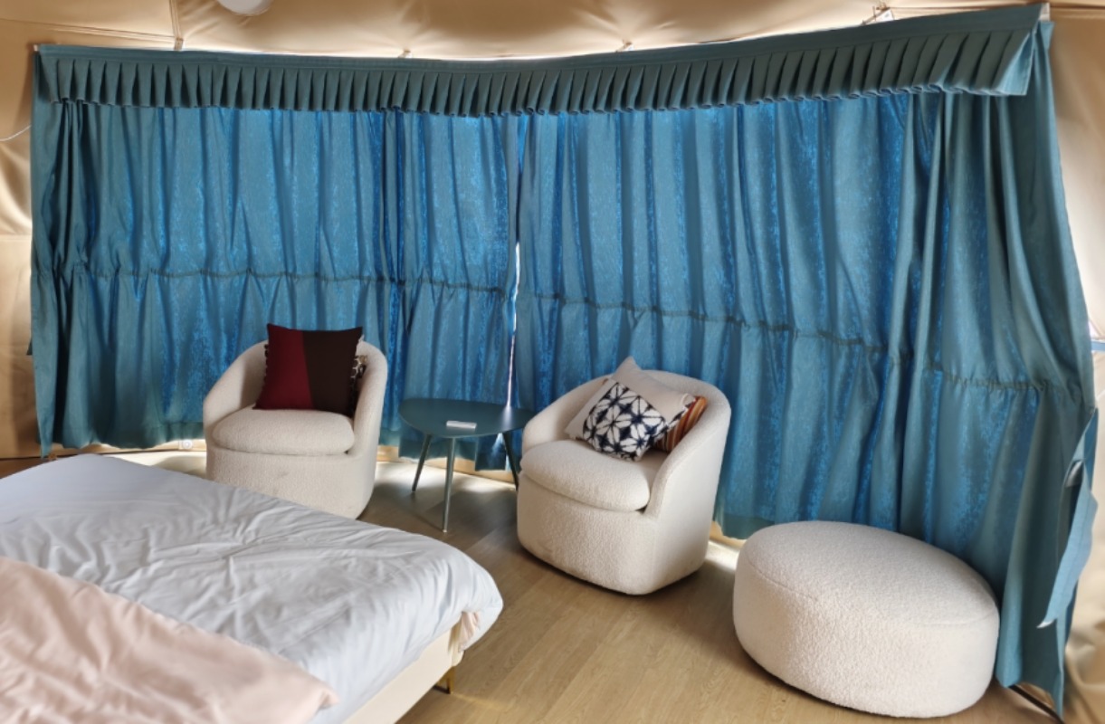 Luxury Glamping Dome House Geo - огляд і ціна Outdoor Camping Dome