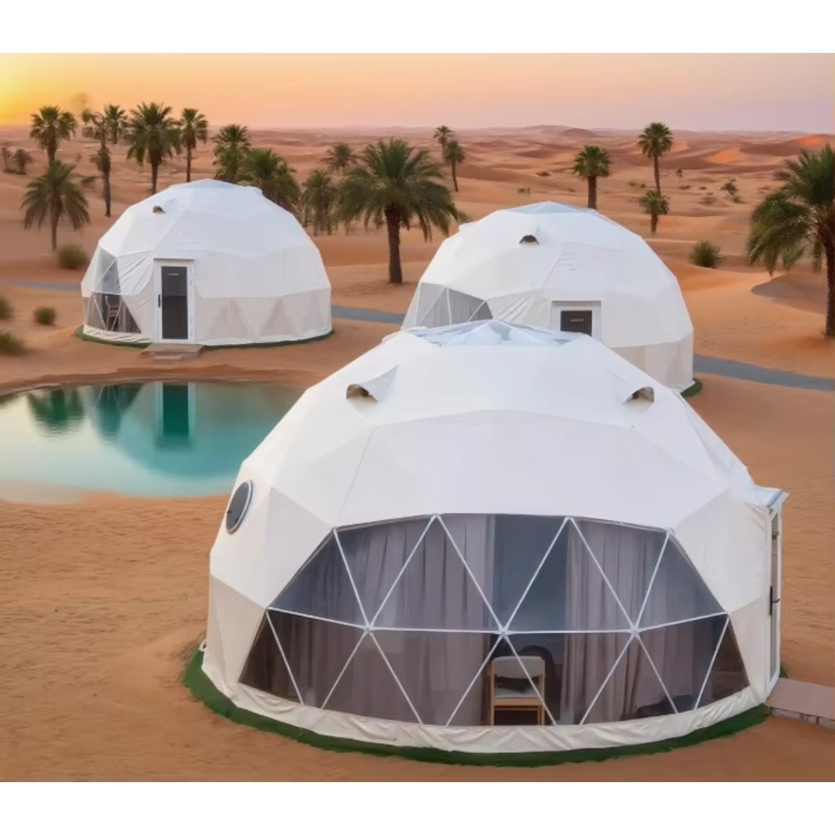 Customized Luxury Modern 8m Di - огляд і ціна Outdoor Camping Dome