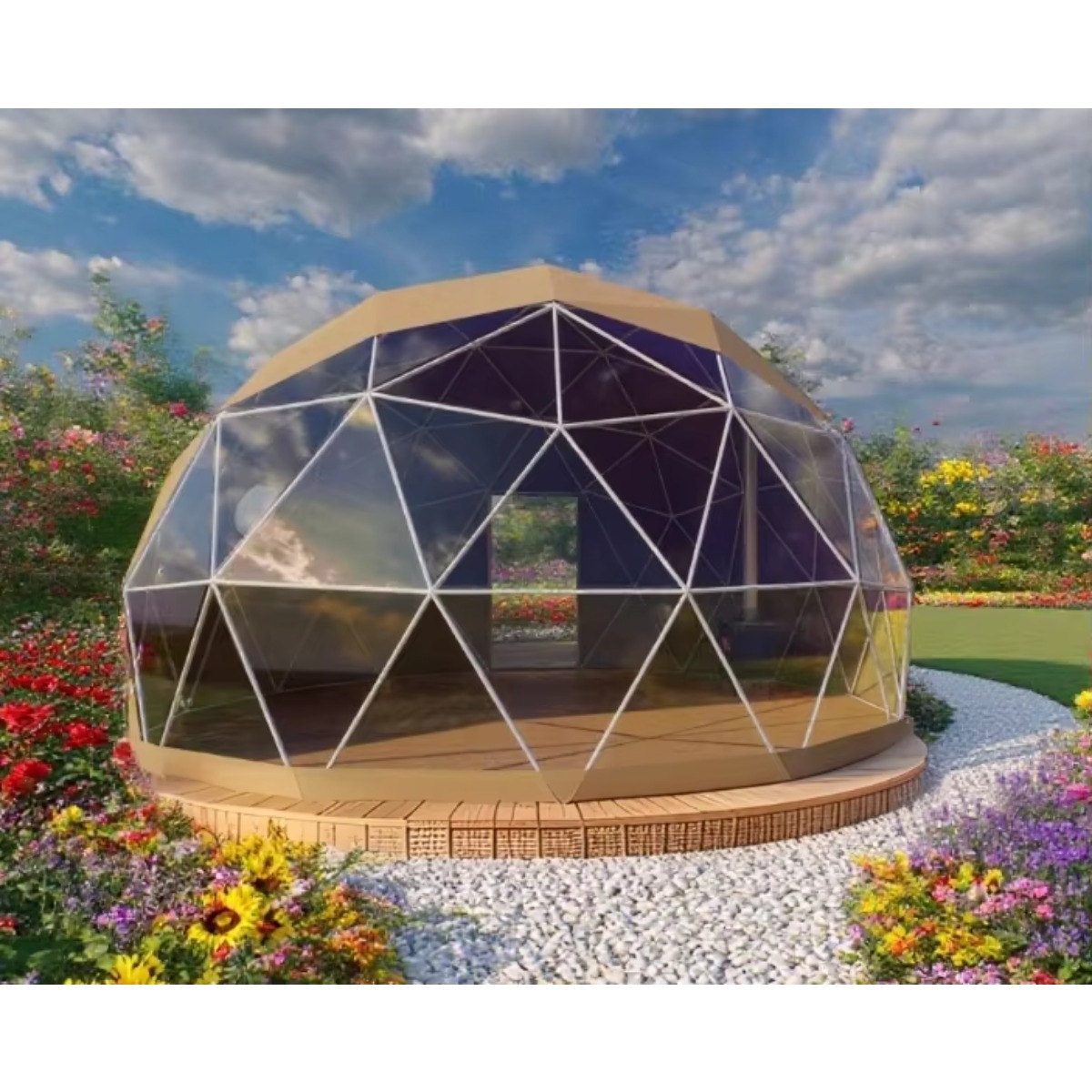 Customized Luxury Modern 8m Di - огляд і ціна Outdoor Camping Dome