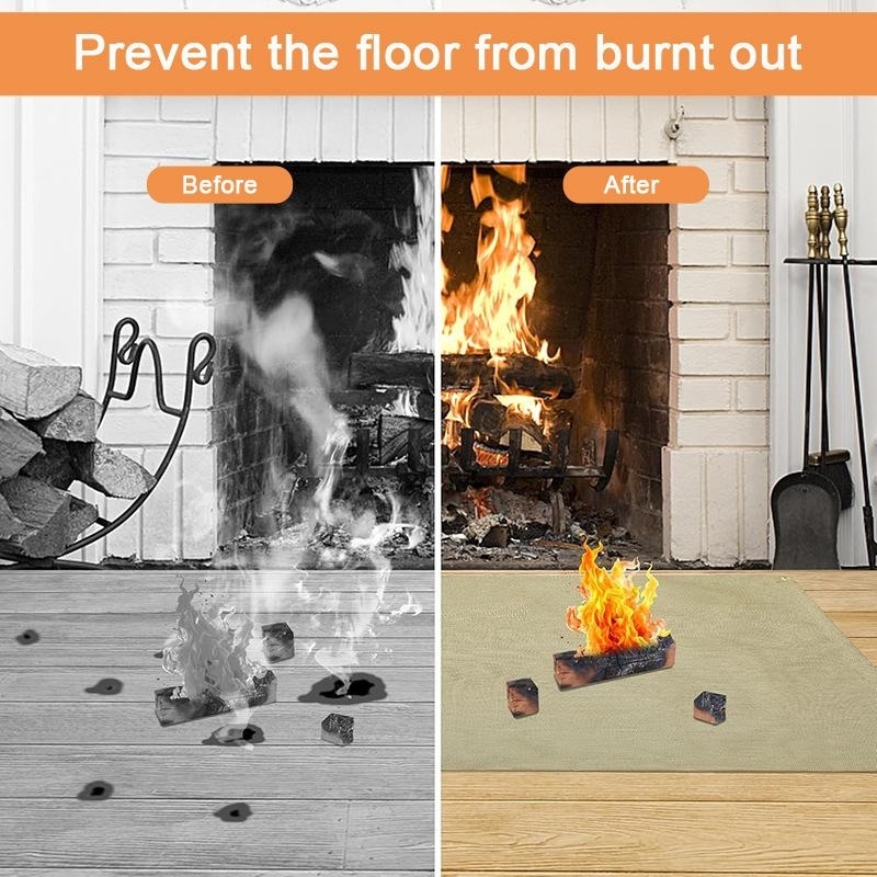 Camping Fireproof Mat Heat Res - огляд і ціна Outdoor Camping Fire