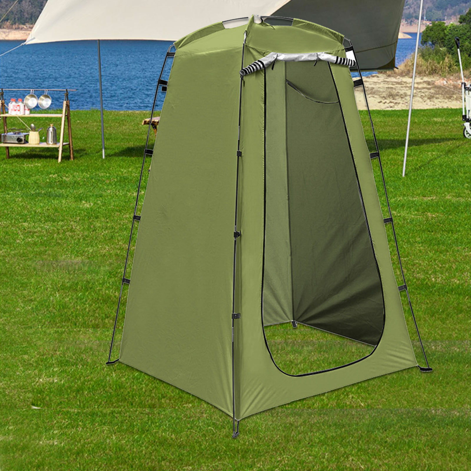 Camping Shower Tent Car Side B - огляд і ціна Outdoor Camping Toilet Tent