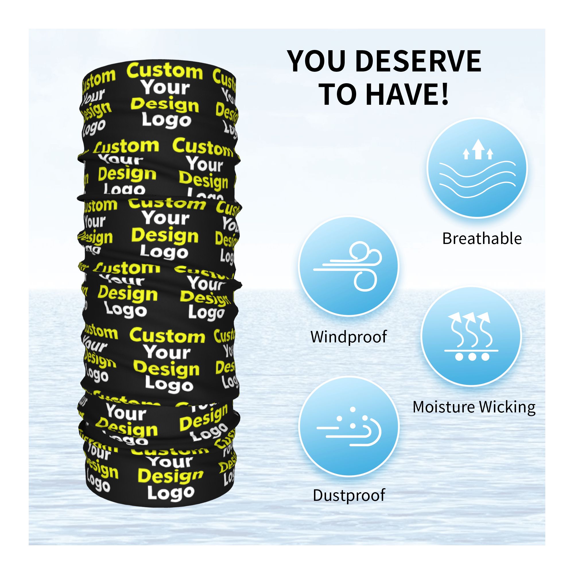 Custom Custom Your Design Logo - огляд і ціна Trekking Gaiters