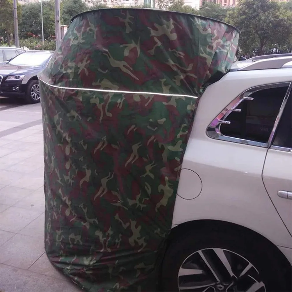 Car  Rear Roof Outdoor Equipme - огляд і ціна Outdoor Camping Car Tail Tent