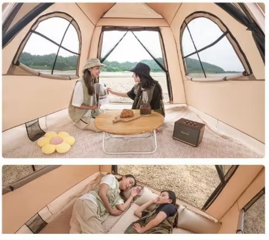 Factory Portable Inflatable Ox - огляд і ціна Outdoor Camping Tent Waterproof