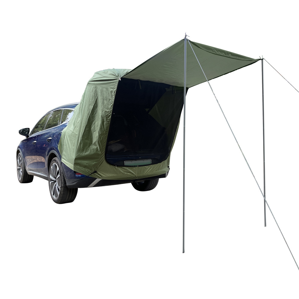 Outdoor Rainproof Canopy Roof  - огляд і ціна Outdoor Camping Car Tail Tent