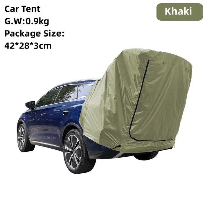 Outdoor Rainproof Canopy Roof  - огляд і ціна Outdoor Camping Car Tail Tent