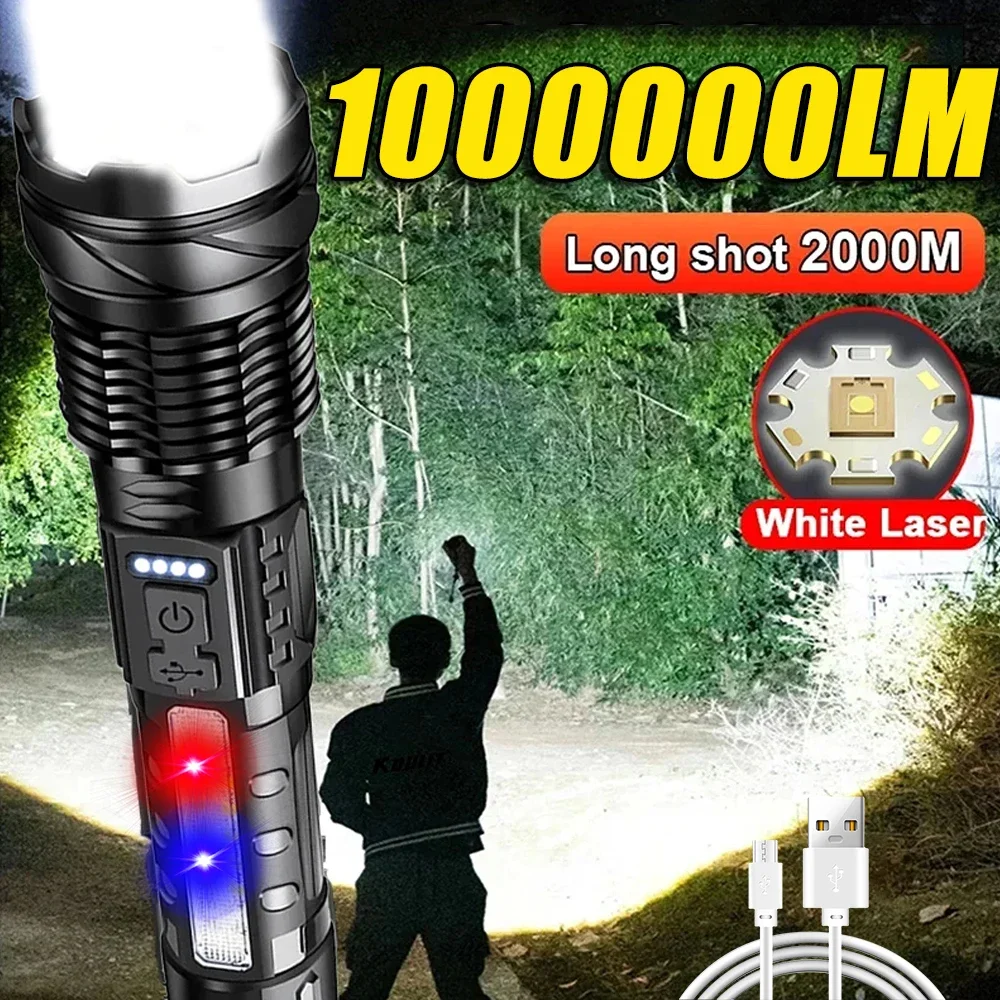 Powerful LED Flashlight Rechar - огляд і ціна Outdoor Camping And Fishing