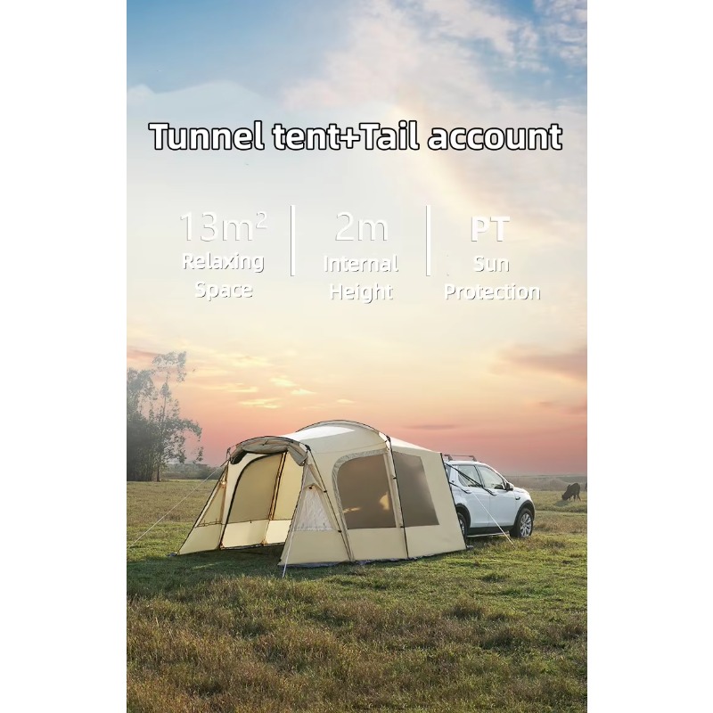 Tent Factory Customized Outdoo - огляд і ціна Outdoor Camping Car Tail Tent