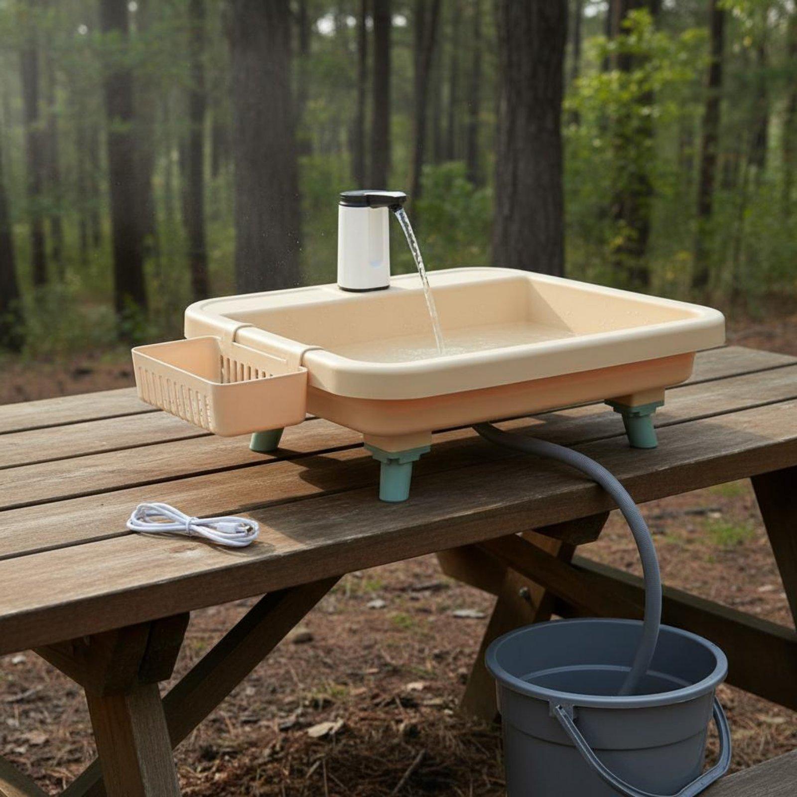 Outdoor Camping Washbasin Port - огляд і ціна Outdoor In Camping