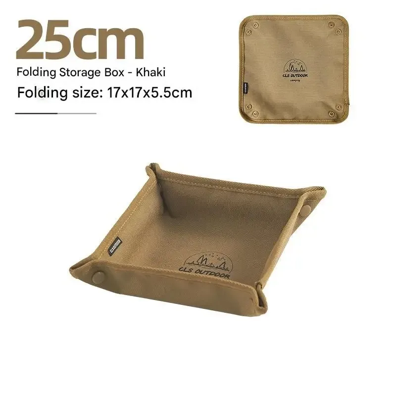 Camping Storage Tray Home Trav - огляд і ціна Outdoor Camping Folding Storage Box