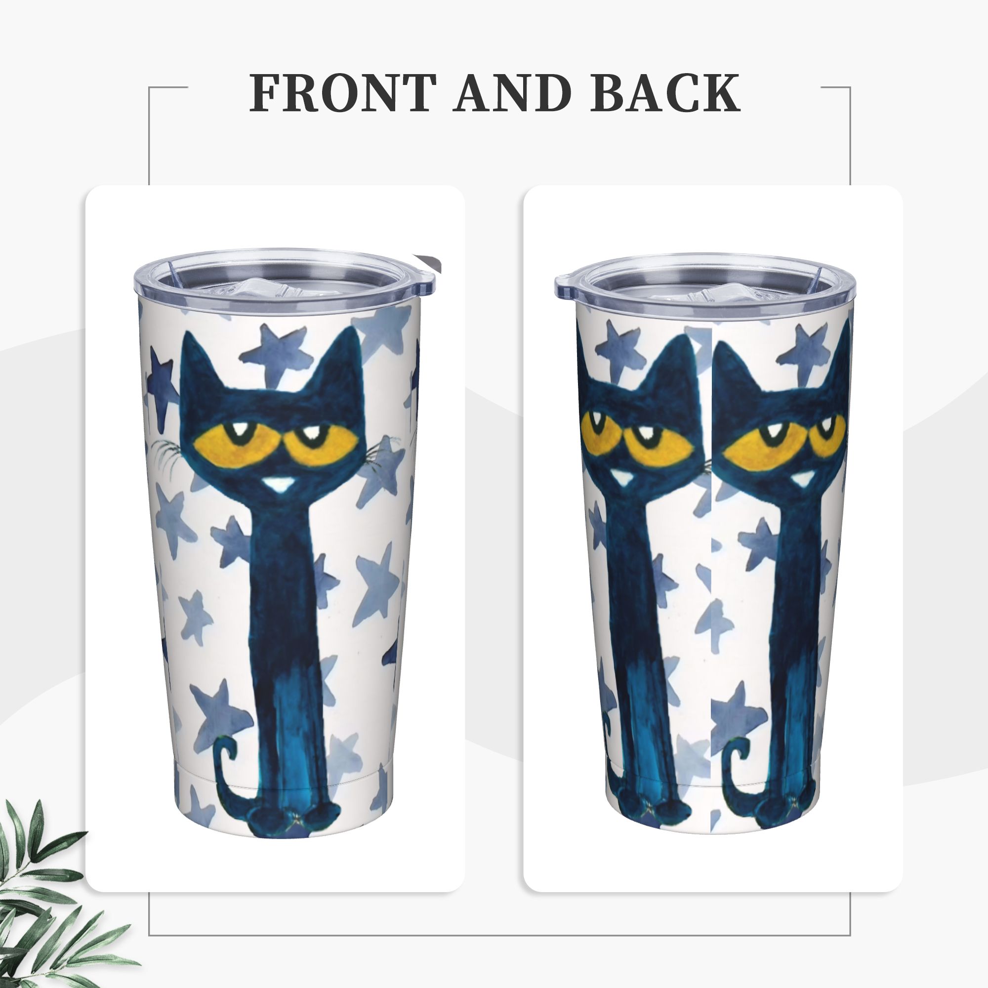 Cartoon Cat Pete the Cat  Tumb - огляд і ціна Vacuum Insulated Flask