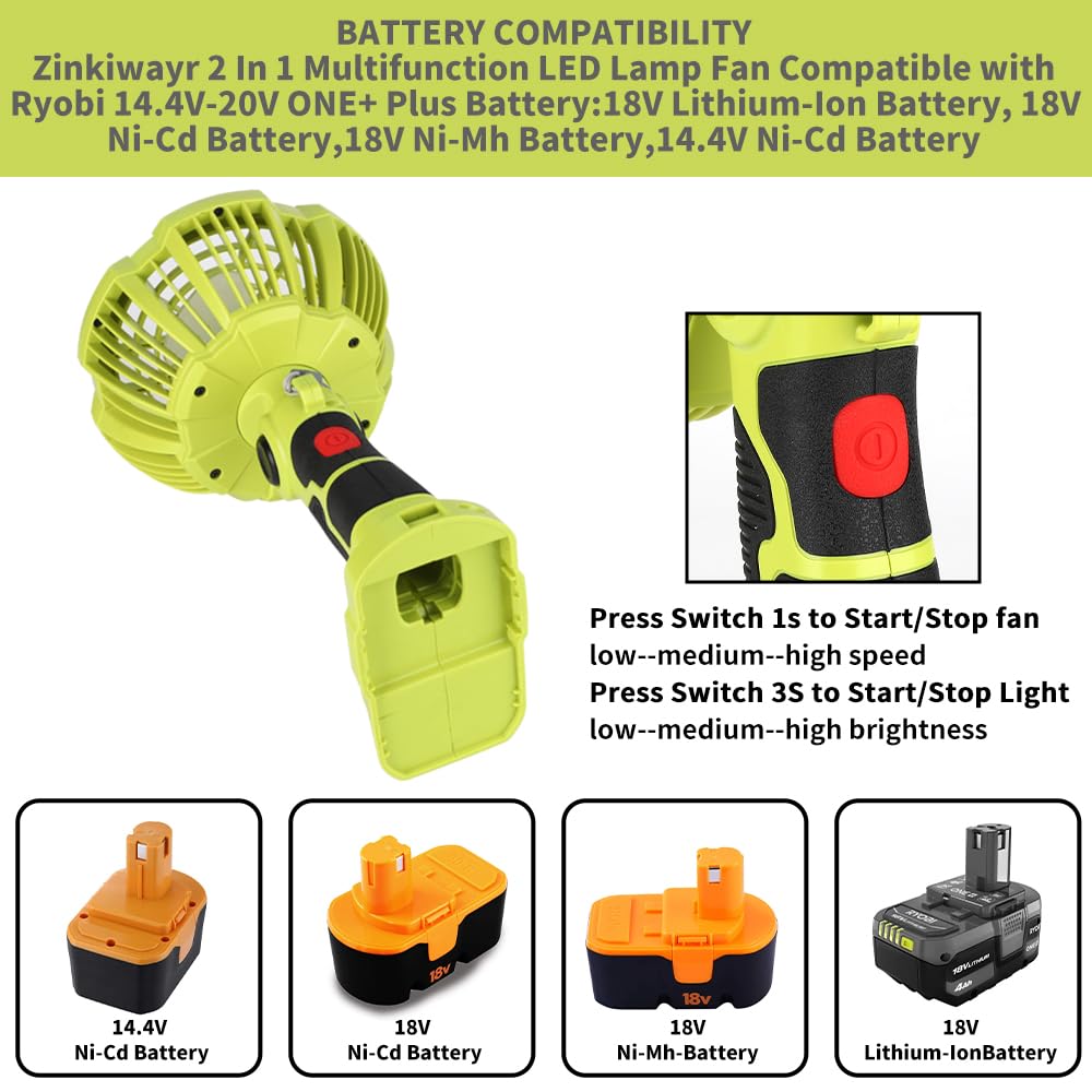 Cordless Portable Fans with 30 - огляд і ціна Outdoor Camping Jobs