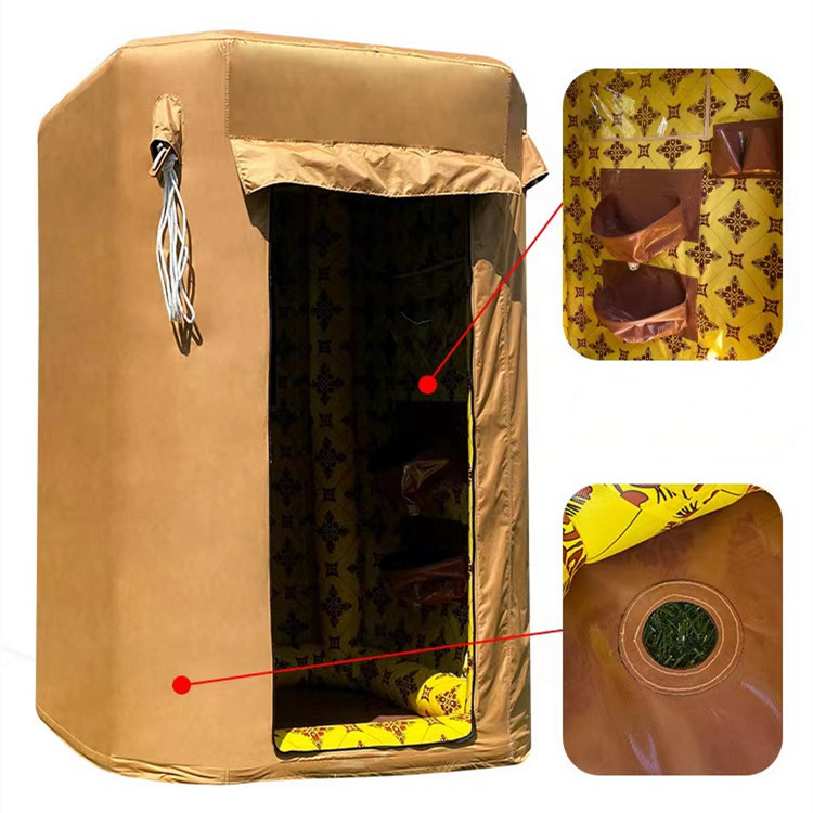 Double Layer Saudi Fabric Four - огляд і ціна Outdoor Camping Toilet Tent
