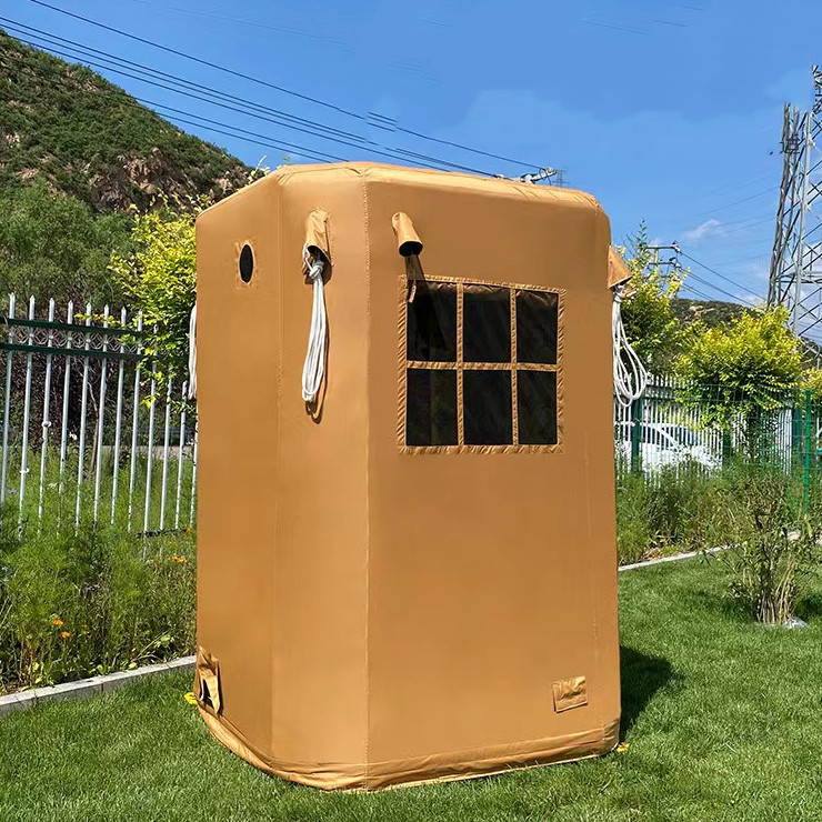 Double Layer Saudi Fabric Four - огляд і ціна Outdoor Camping Toilet Tent