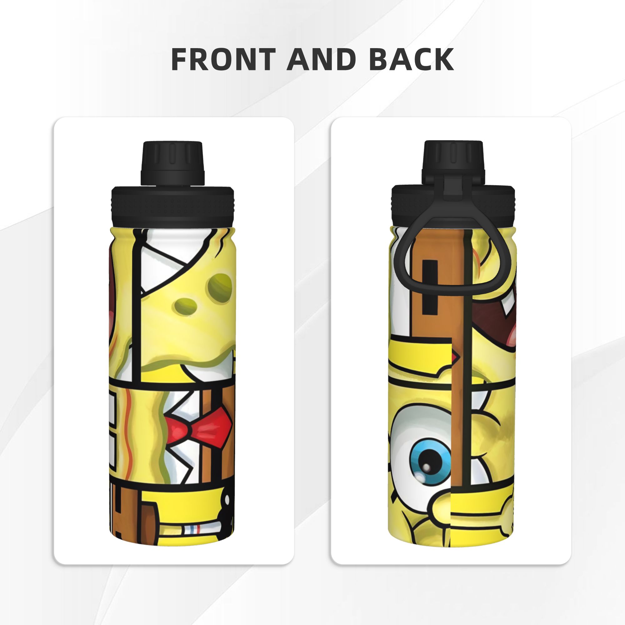 Spongebobs Cartoon 18OZ Sports - огляд і ціна Vacuum Insulated Flask