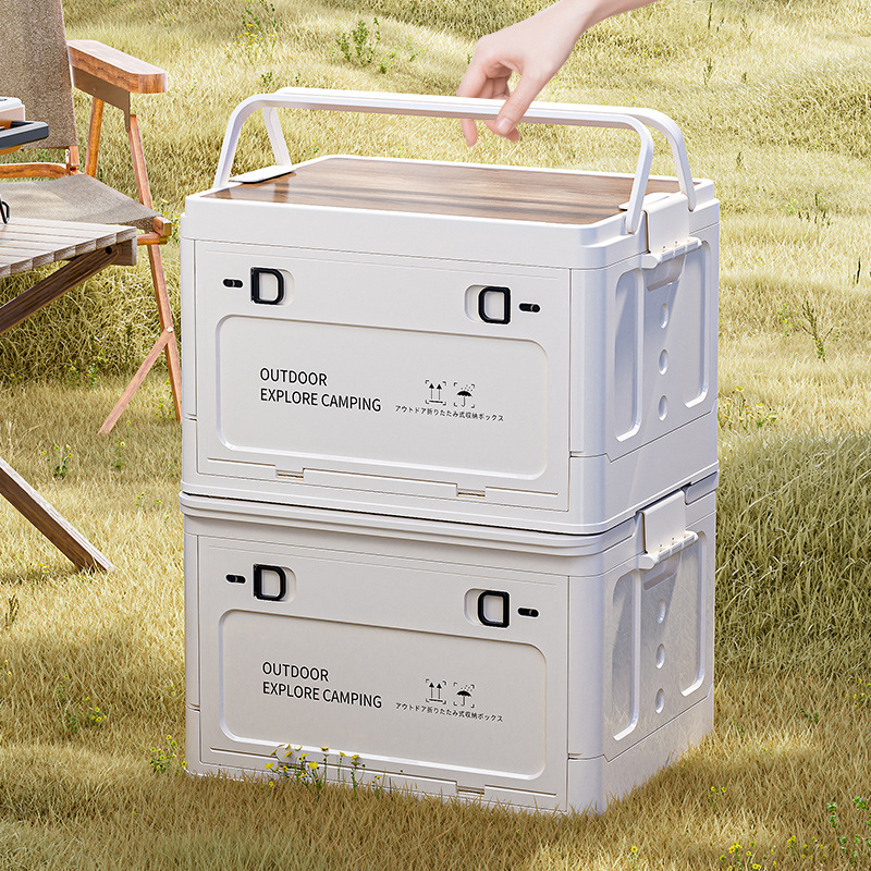 Handheld Folding Plastic Stora - огляд і ціна Outdoor Camping Folding Storage Box