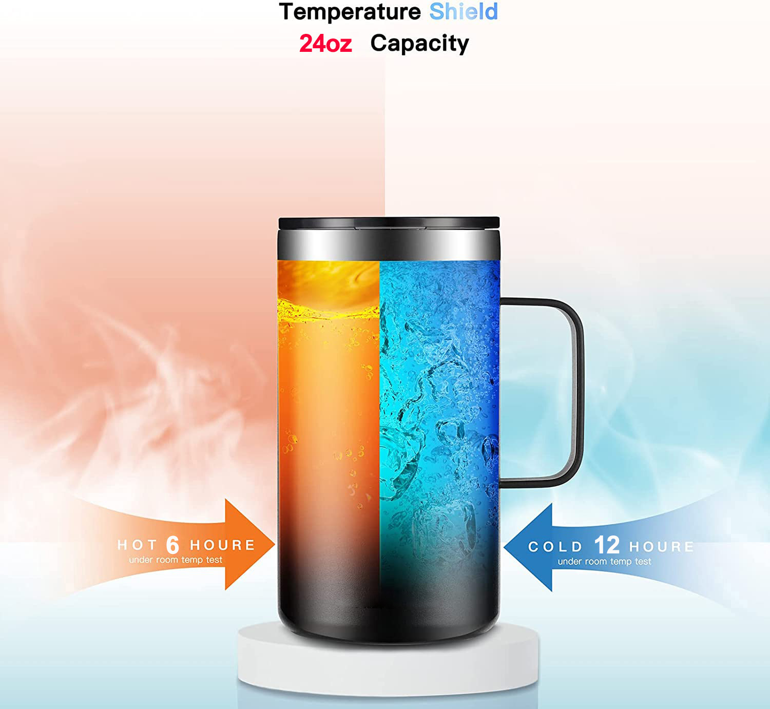 680ml Stainless Steel Coffee C - огляд і ціна Vacuum Insulated Flask