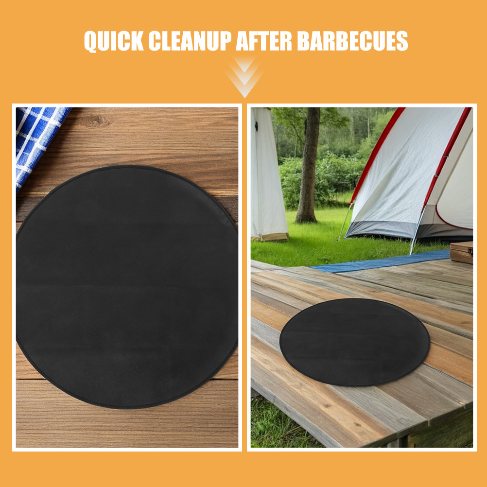 Round Heat Resistant Fireproof - огляд і ціна Outdoor Camping Fire