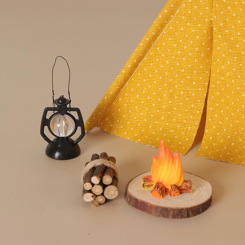 1:12 Scale Camping Tent Model  - огляд і ціна Outdoor Camping Toys
