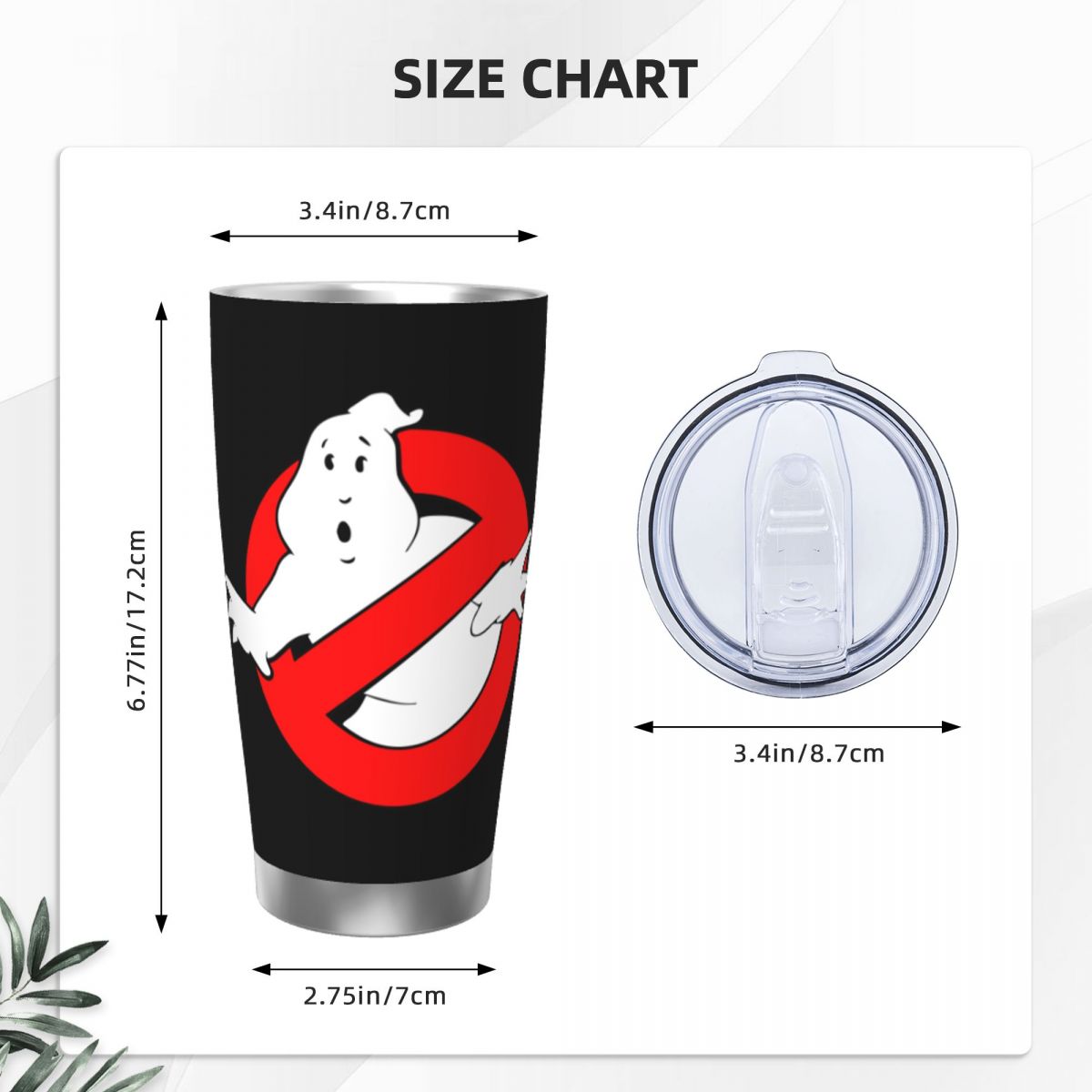 Ghost Busters Tumbler Vacuum I - огляд і ціна Vacuum Insulated Flask