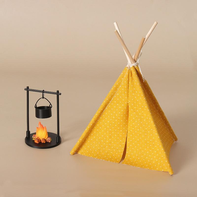 New 1:12 Scale Camping Tent Mo - огляд і ціна Outdoor Camping Toys