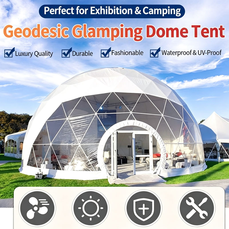 Prefabricated Glamping House G - огляд і ціна Outdoor Camping Dome
