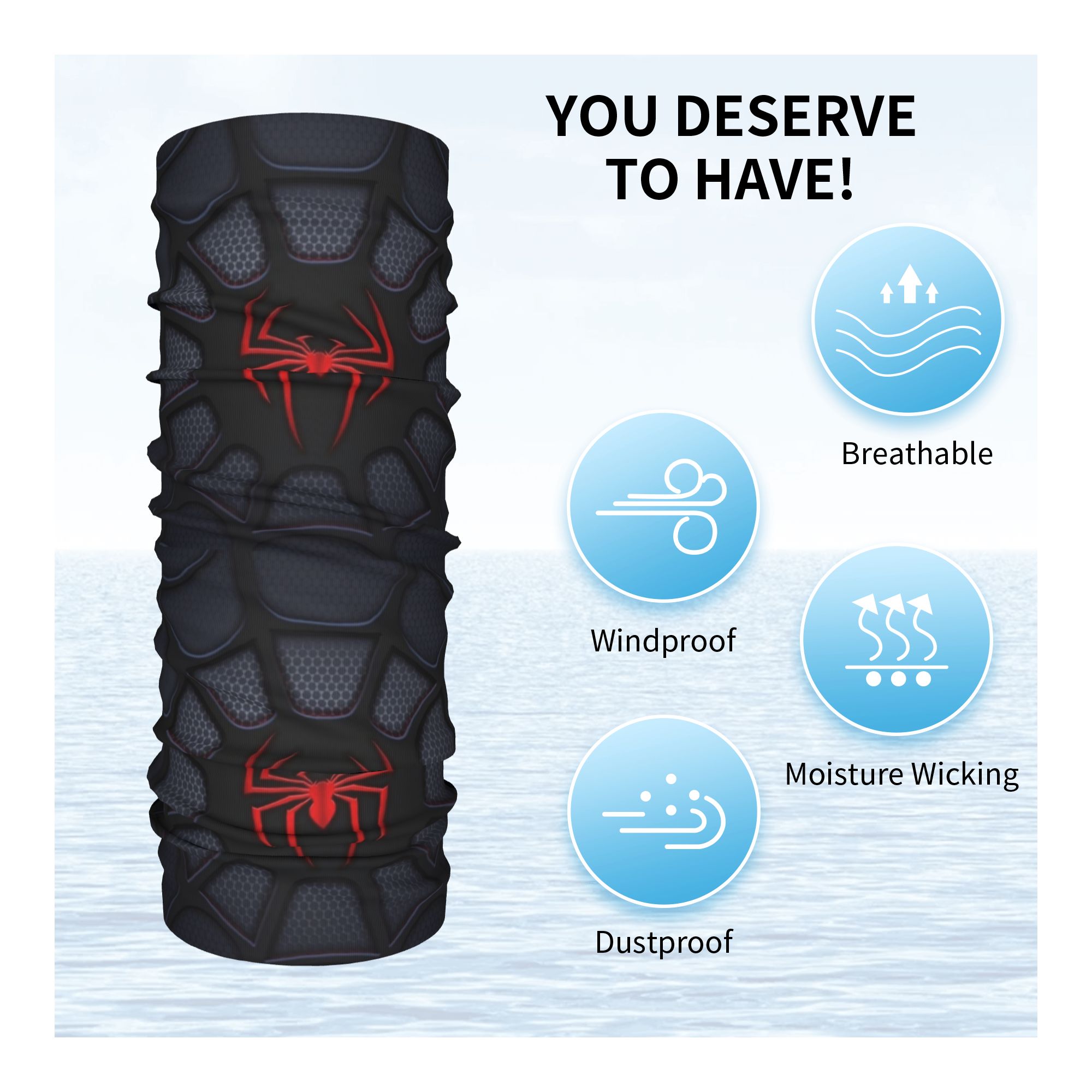 Spider  Winter Headband Neck W - огляд і ціна Trekking Gaiters