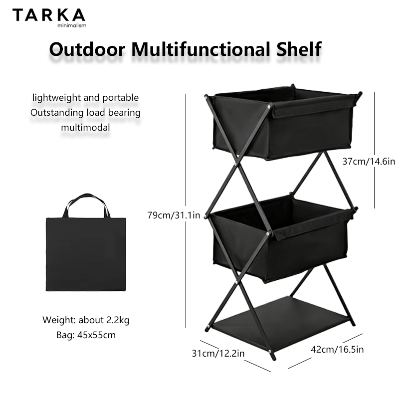 TARKA Camping New Storage Rack - огляд і ціна Outdoor Camping Folding Storage Box