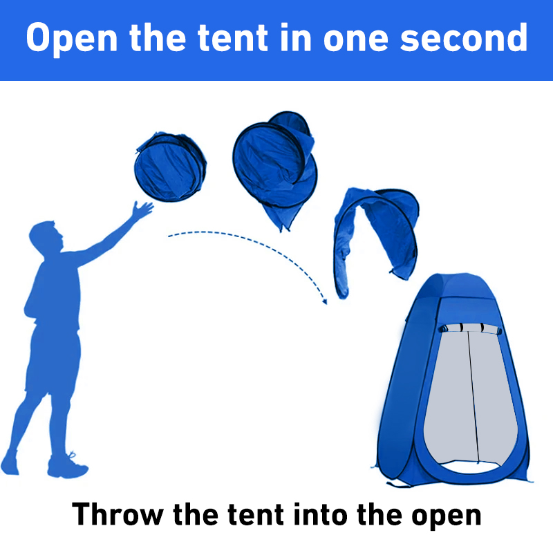 WESTTUNE Portable Pop-Up Campi - огляд і ціна Outdoor Camping Toilet Tent