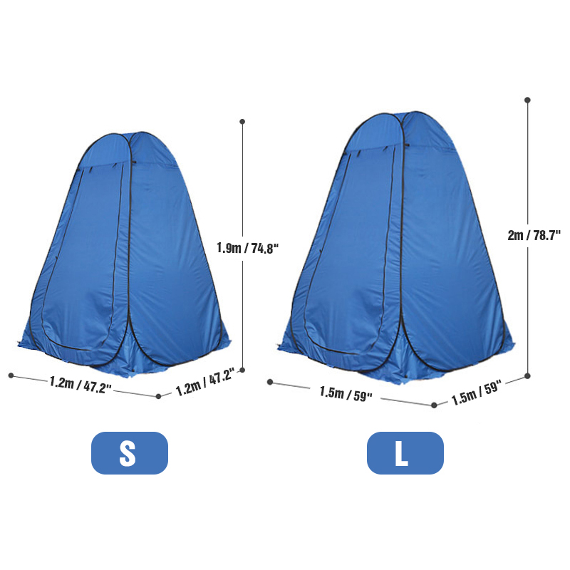 WESTTUNE Portable Pop-Up Campi - огляд і ціна Outdoor Camping Toilet Tent