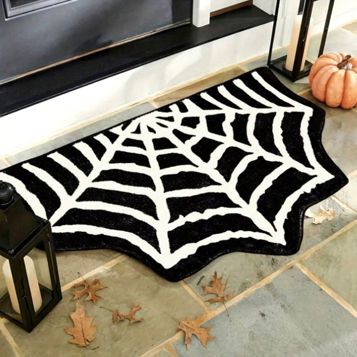 Black Halloween Bat Rug Non Sl - огляд і ціна Outdoor Camping Kitchen Setup