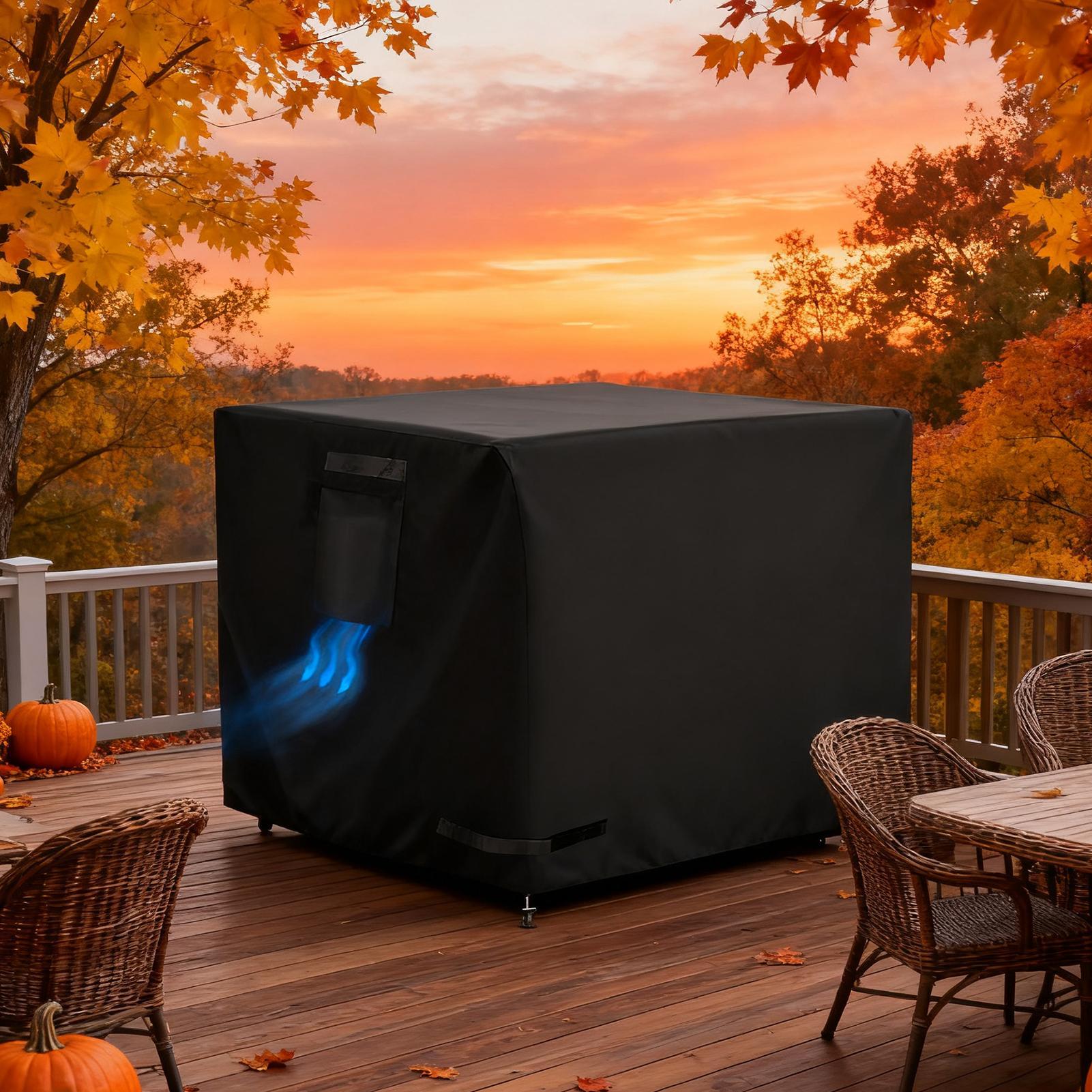 Fire Pit Cover Square 30 Inch  - огляд і ціна Outdoor Camping Fire