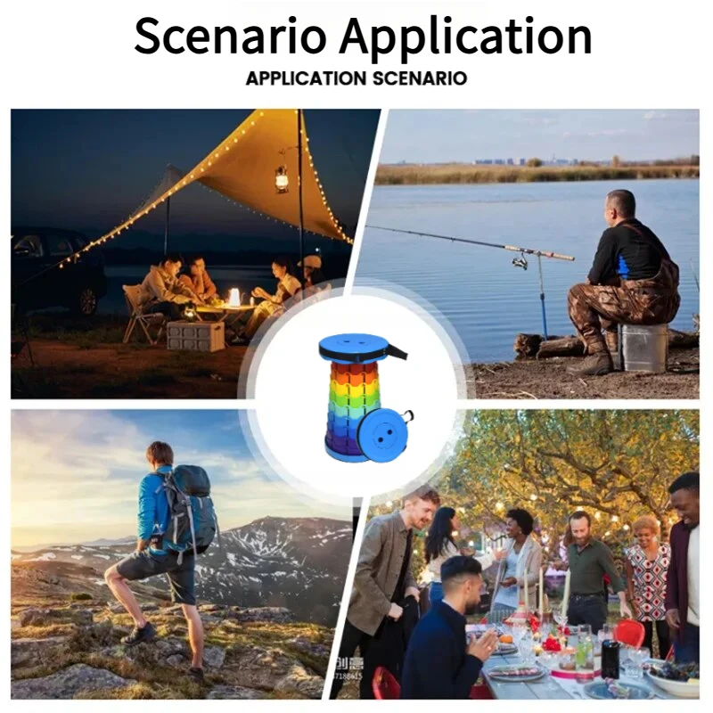 Rainbow Telescopic Camping Sto - огляд і ціна Outdoor Camping And Fishing