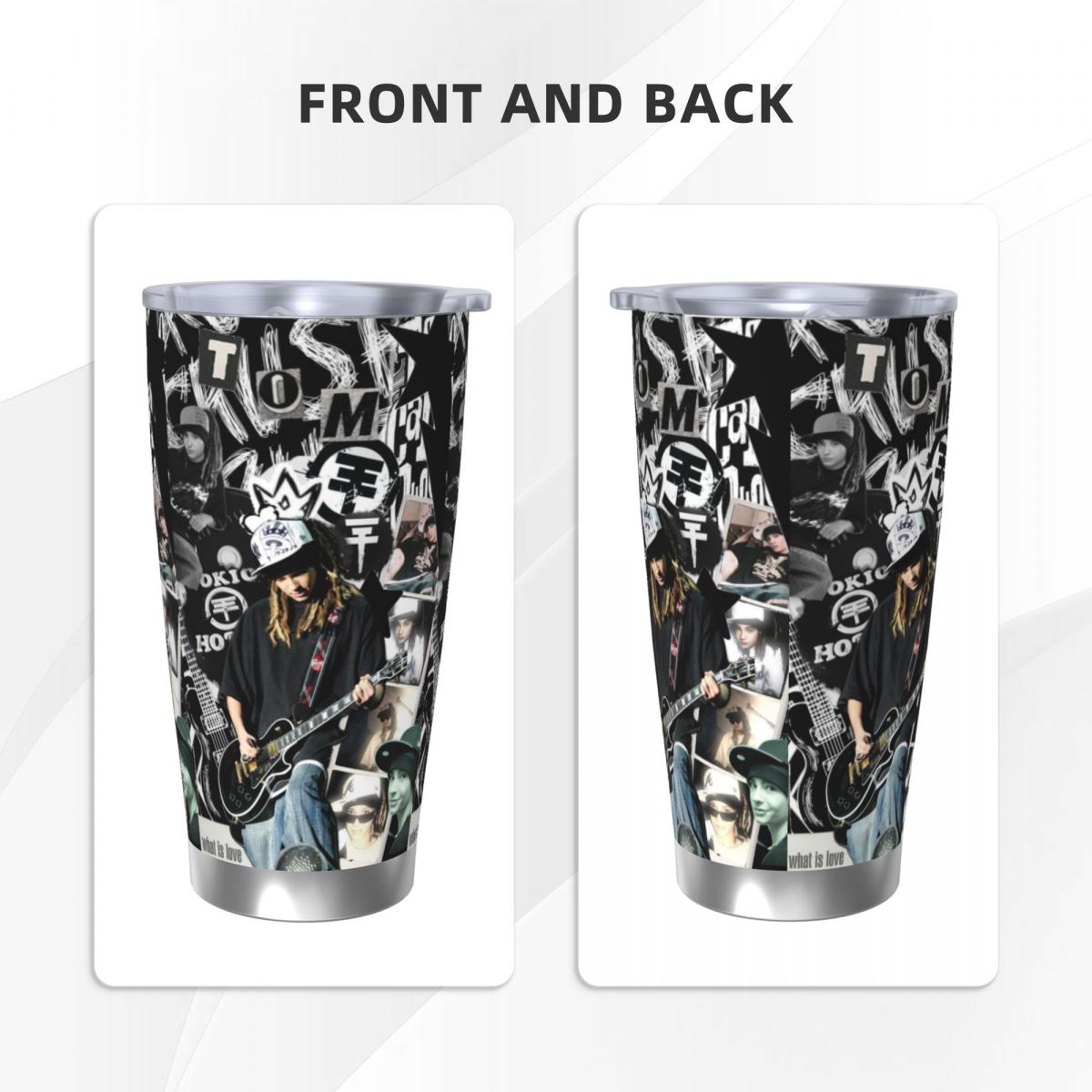 Tokio Hotel Tom Kaulitz Music  - огляд і ціна Vacuum Insulated Flask