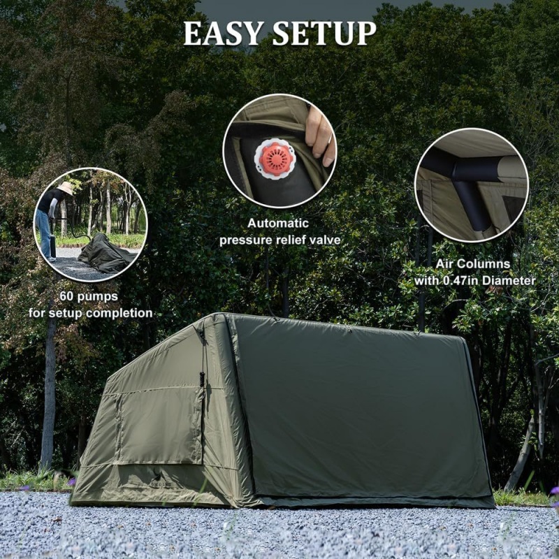 Outdoor Automatic Inflatable C - огляд і ціна Outdoor Camping Tent Waterproof