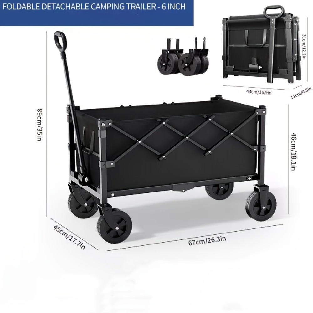 Folding Garden Cart 360 lbs Ca - огляд і ціна Outdoor Y Camping
