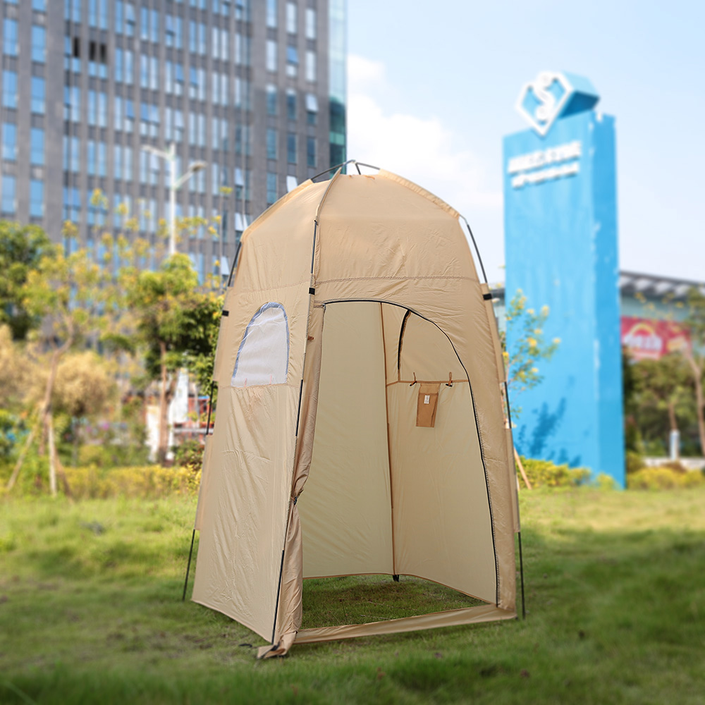 Portable Outdoor Shower Bath C - огляд і ціна Outdoor Camping Toilet Tent