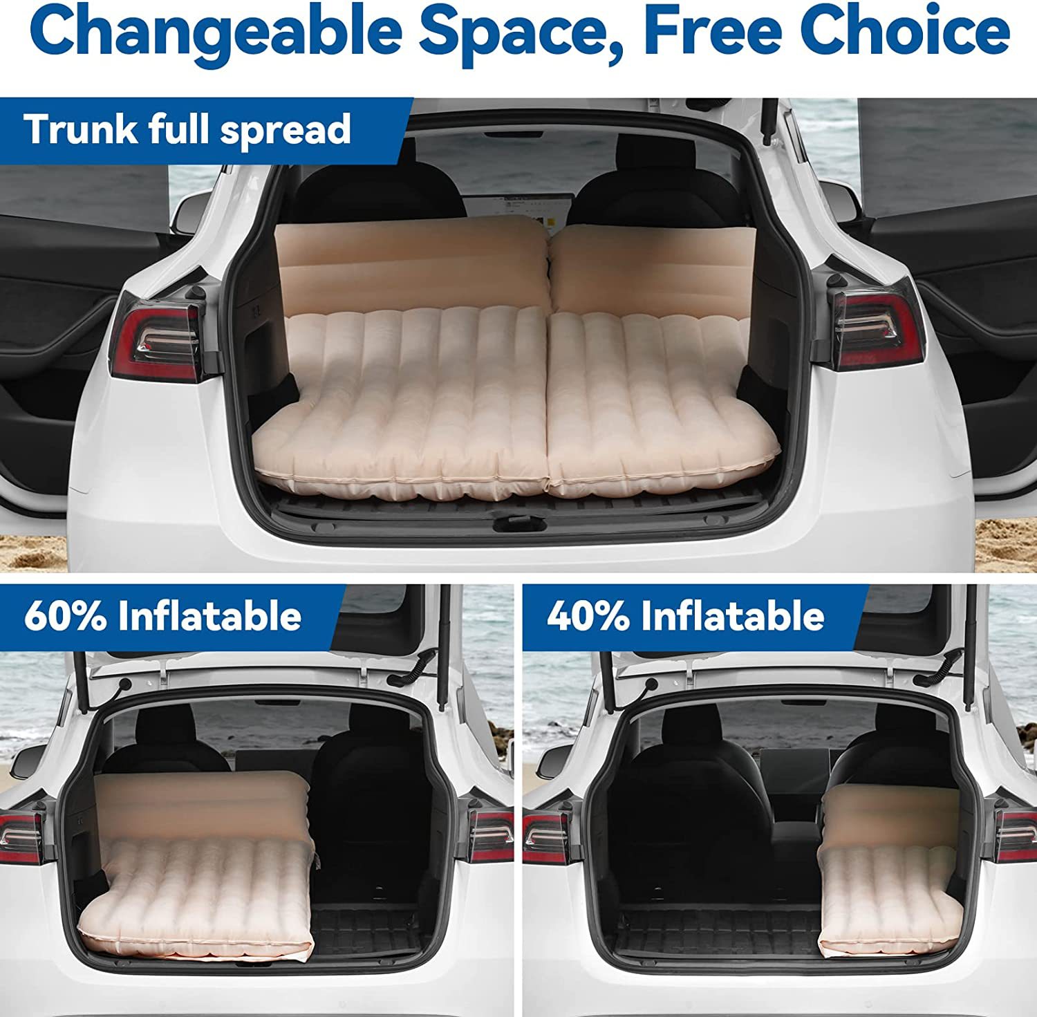 Car Inflatable Bed For Tesla M - огляд і ціна Outdoor Y Camping